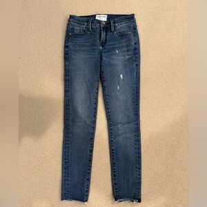 Nancy Rose Denim, slightly distressed skinny jeans, never been worn, size 25